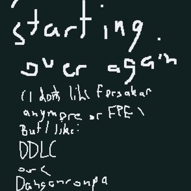 Starting over. by @kiroru_