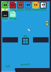 a point up cube simulator game!!