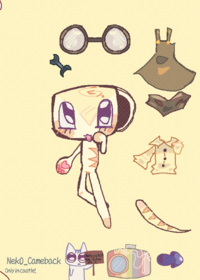 Dandy’s world dress up