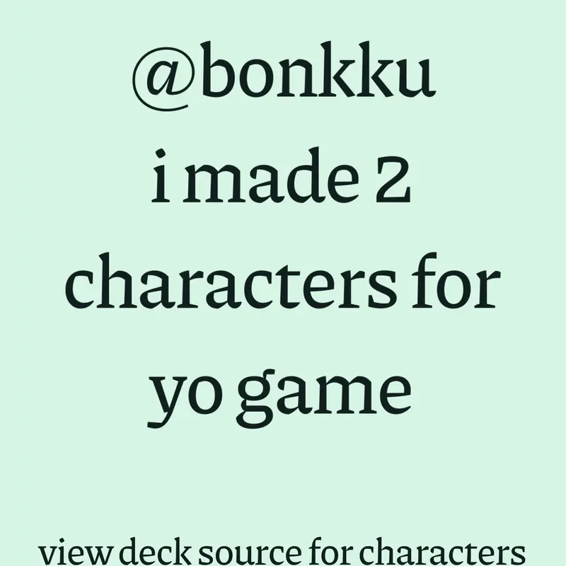 Game by @rxrin