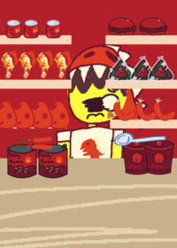 Dino kid mukbang