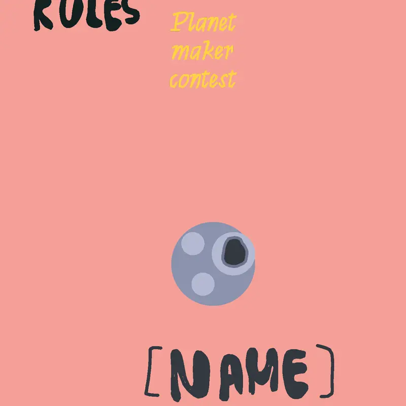 Planet maker contest by @charactercastlefan