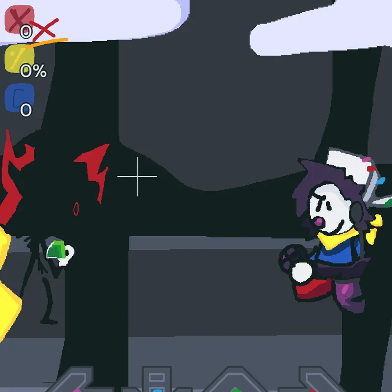 TT Kaizo Charted Shadow Section by @NexusShard07