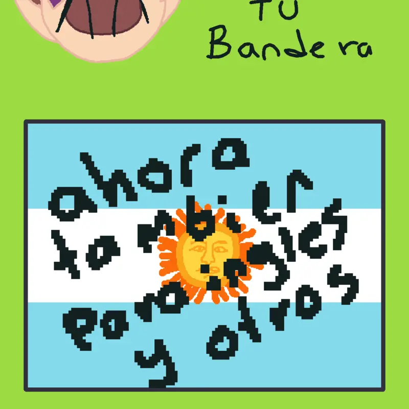 Long live Argentina! by @godzilla-peluche2026