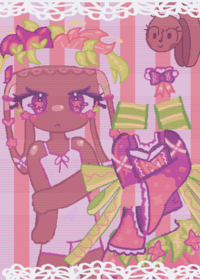 Dandys world puzzle, dress up game :3...