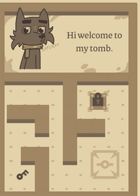 I made a maze game (working)