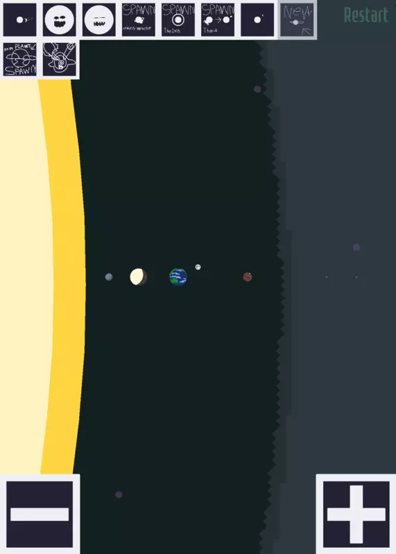 To scale Solar system by @Mrbunbun