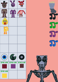 Fnaf costume game, drop your suggestions...