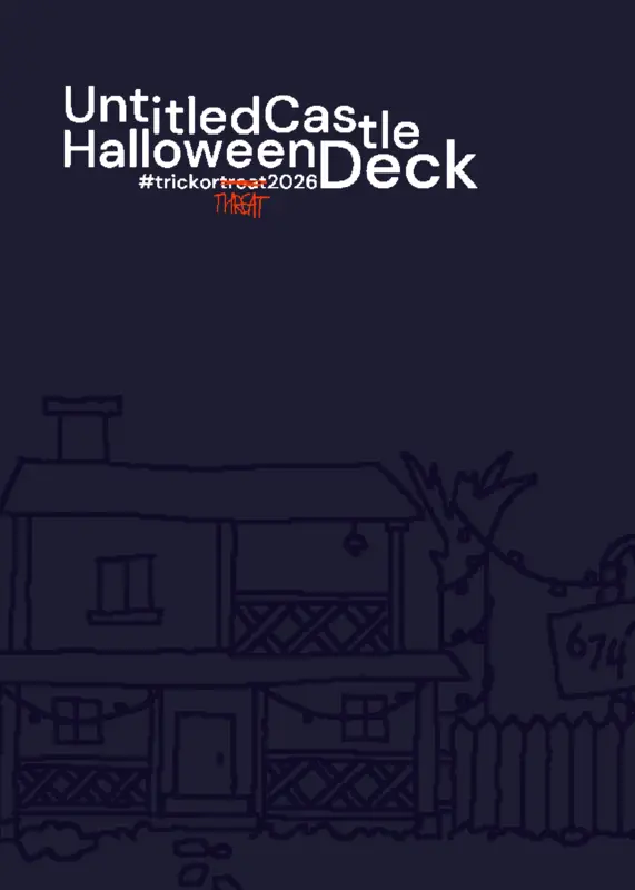 Untitled Castle Halloween Deck by @no_skills_