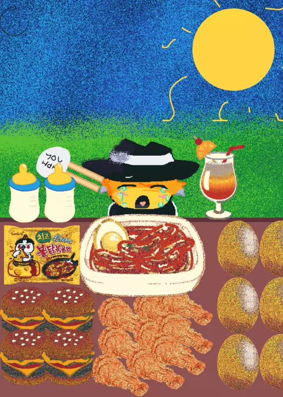 Mafioso mukbang :) by @idemKutluKarabulut