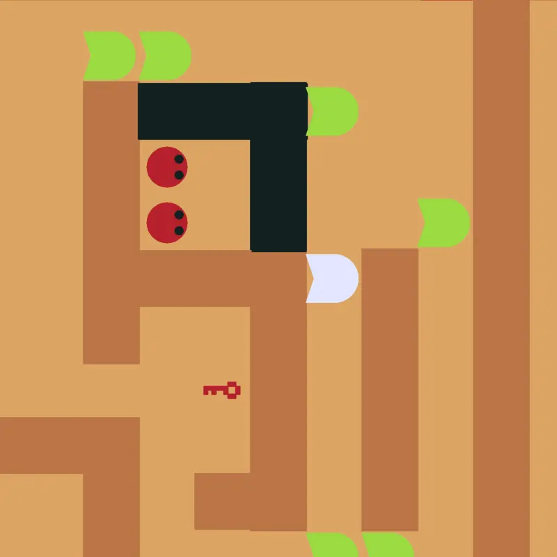 Lock chase by @blob_guy