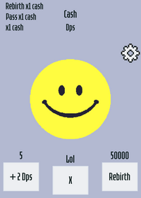 Verity Clicker 50 (WIP) Tags: