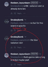 Fanmade trailer for blue radiation islet