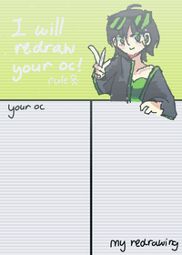 Redraw your oc!