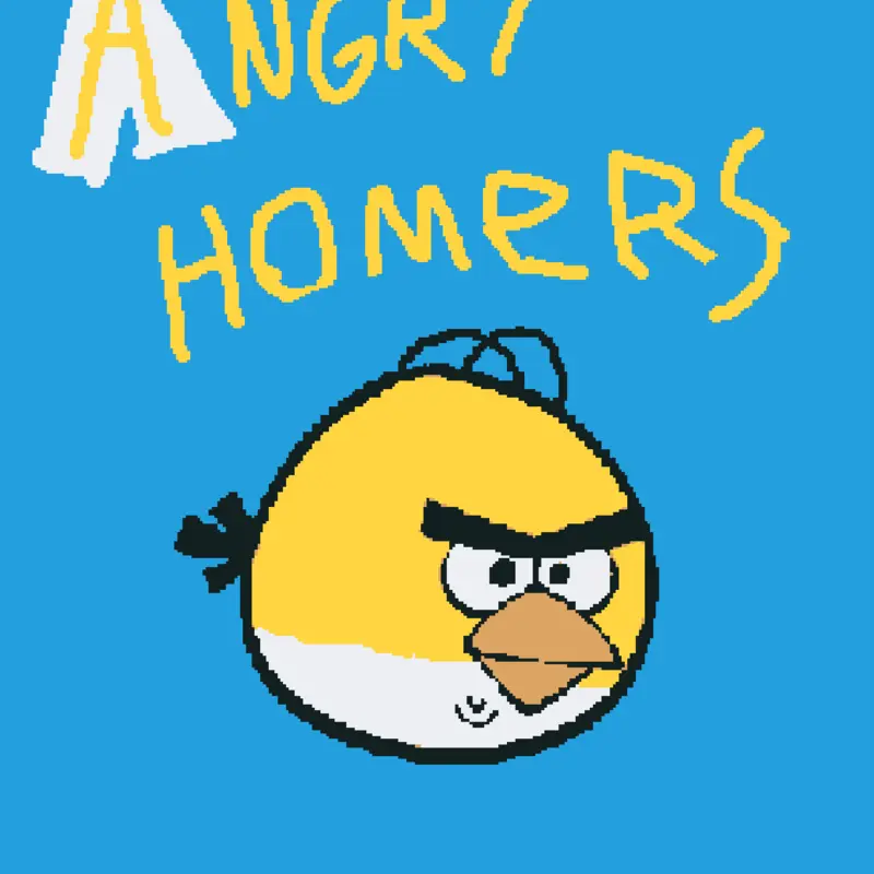 Angry homer by @rockyhugefan