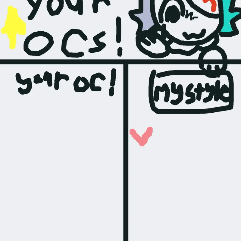 Drawing ocs by @Astro_l00v3r