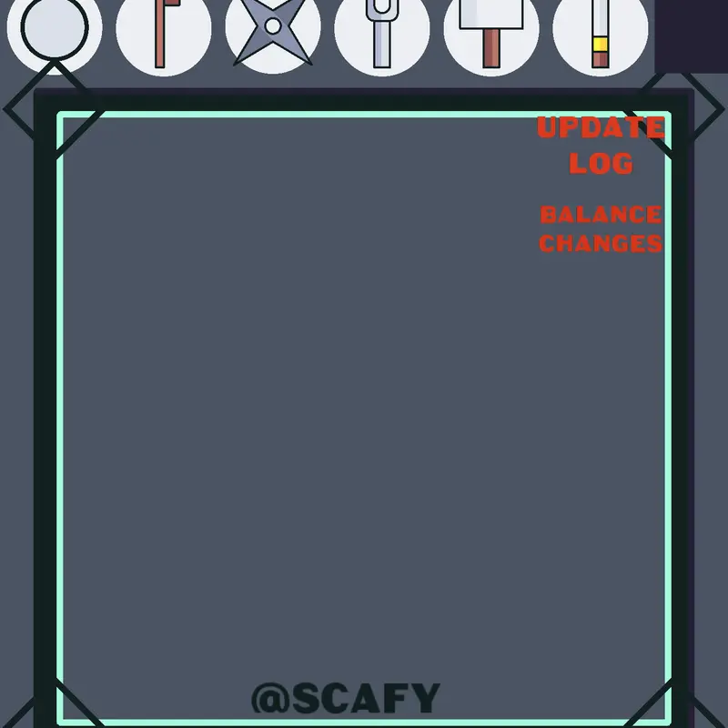 WeaponBall Fight Sandbox by @Scafy