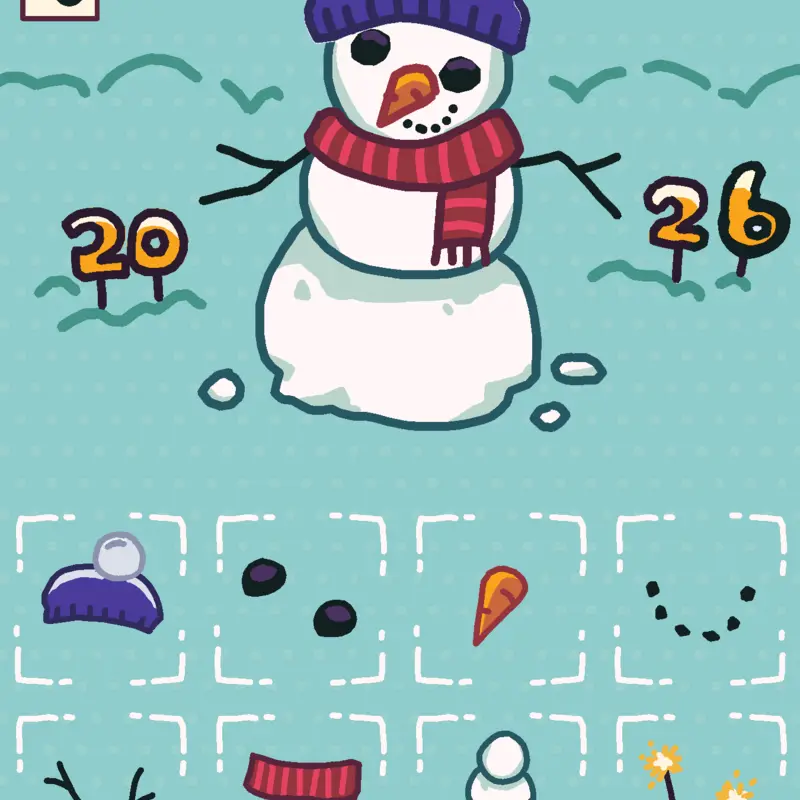 Snow mankit😄 by @EmyMesas