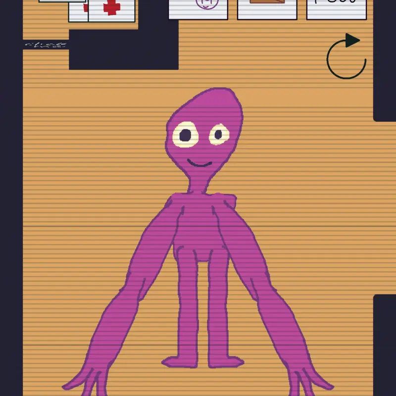 Alien morado by @Joel_Gamer
