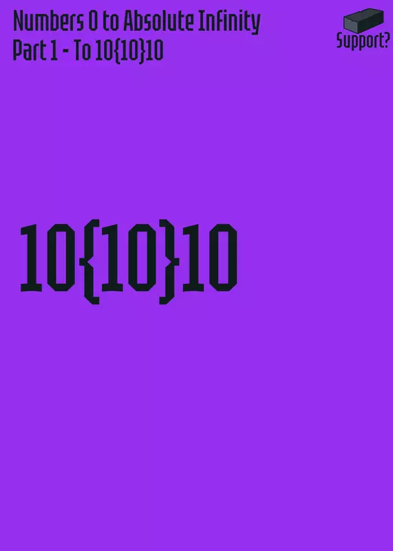 Numbers 0 - Absolute Infinity by @Ziull-Thresko
