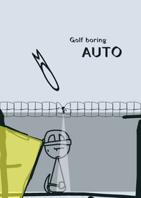 Golf boring auto .