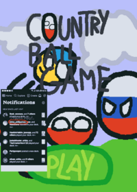 Countryball game W.I.P Update 1.1: added...