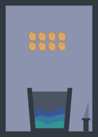 Eating simulator