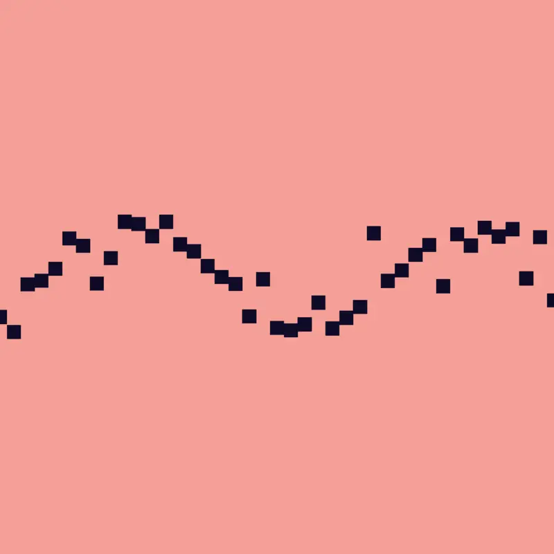 Glitchy sine by @leoniddka_kaizogolf