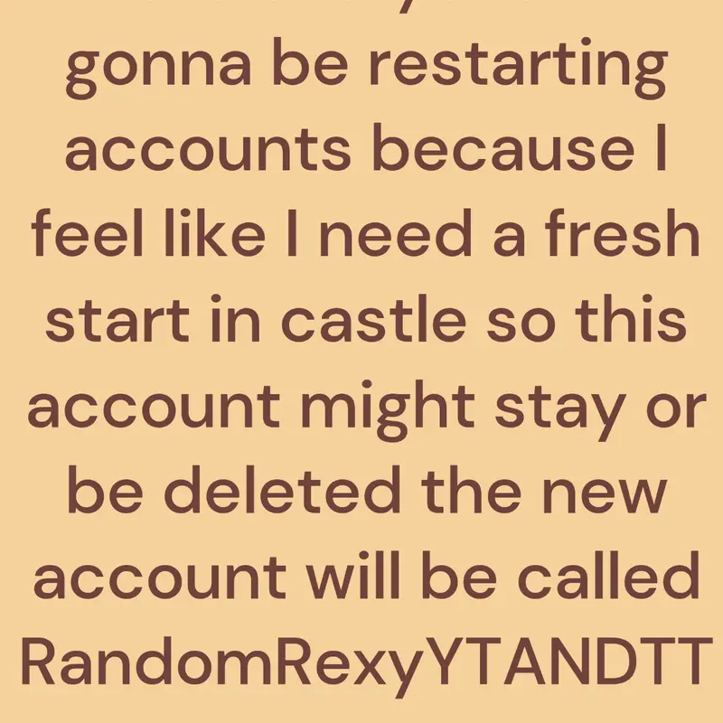Game by @RandomRexyYT