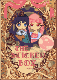 The dress up sticker box