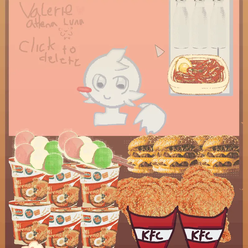 MUKBANG (btw i dont really have an oc) by @boysparklel