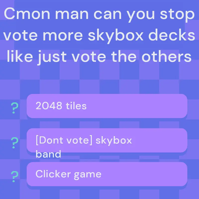 Game by @itsmirageboxtime