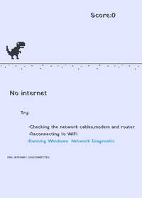 Dinosaur Chrome Game //