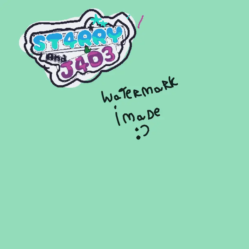 Water mark I made:) by @jadeandst4rry