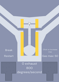 A car's engine piston
