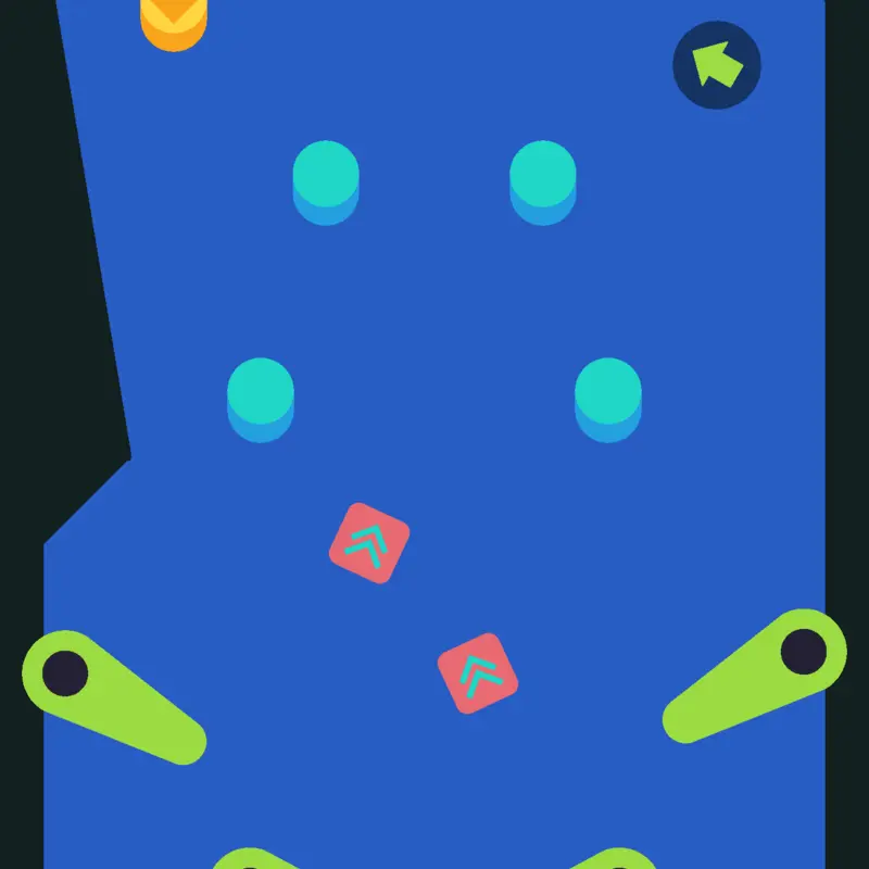 Pinball but you are the ball by @Antgamerfoxy