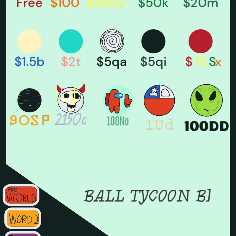 Balls Tycoon! by @ThecreatorsGame