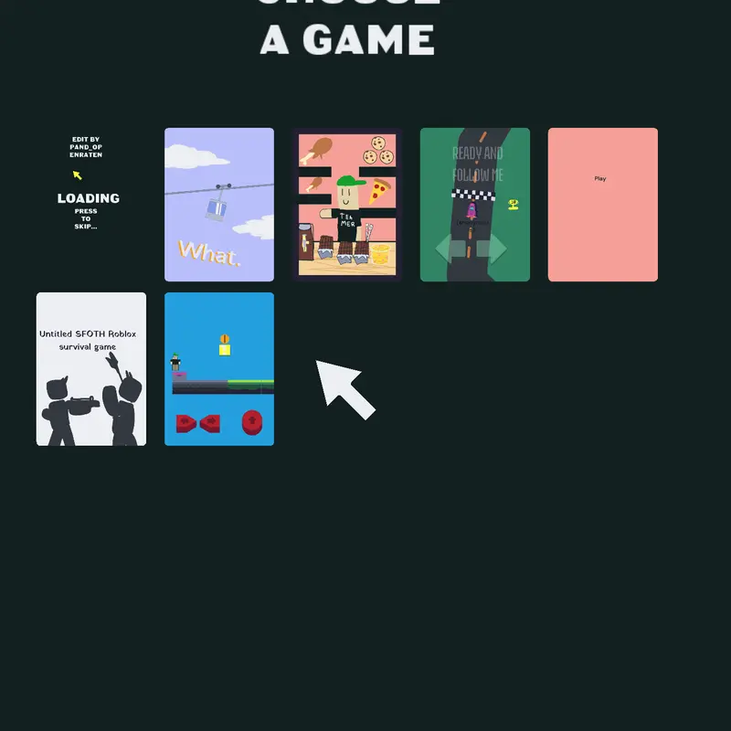 Game teleport by @pand_openraten