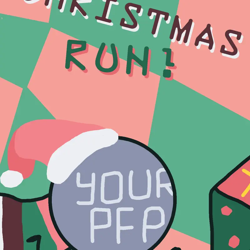 Christmas RUN! by @StickerBFDIE_Official