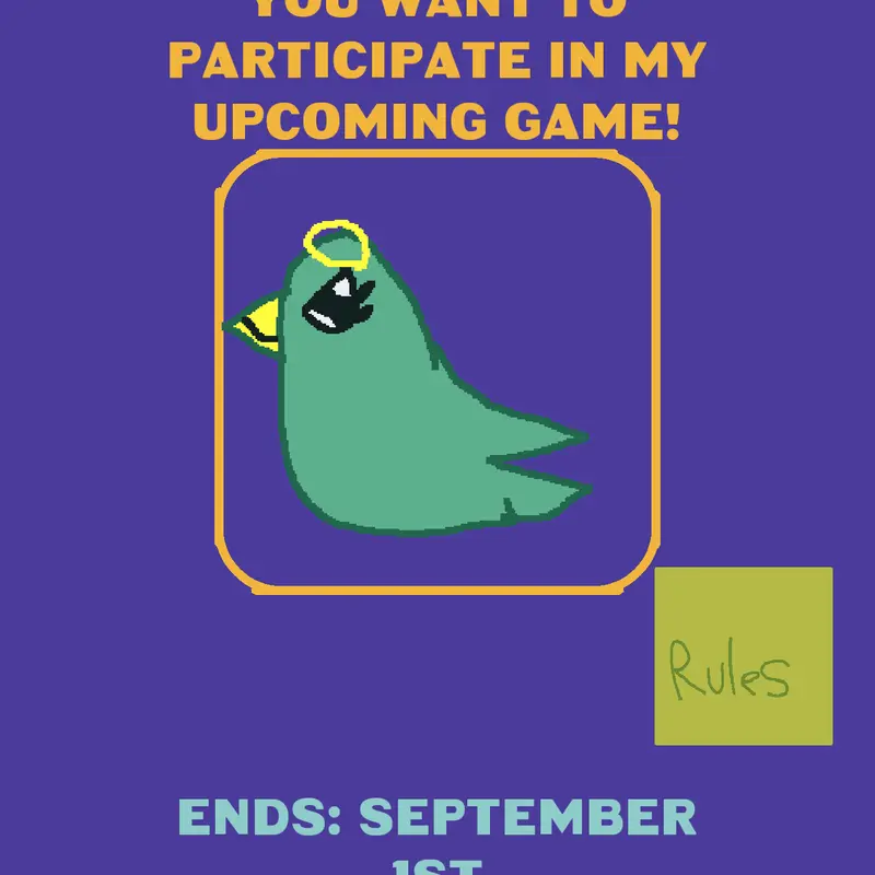 Game by @lauratheextinctcuckoo