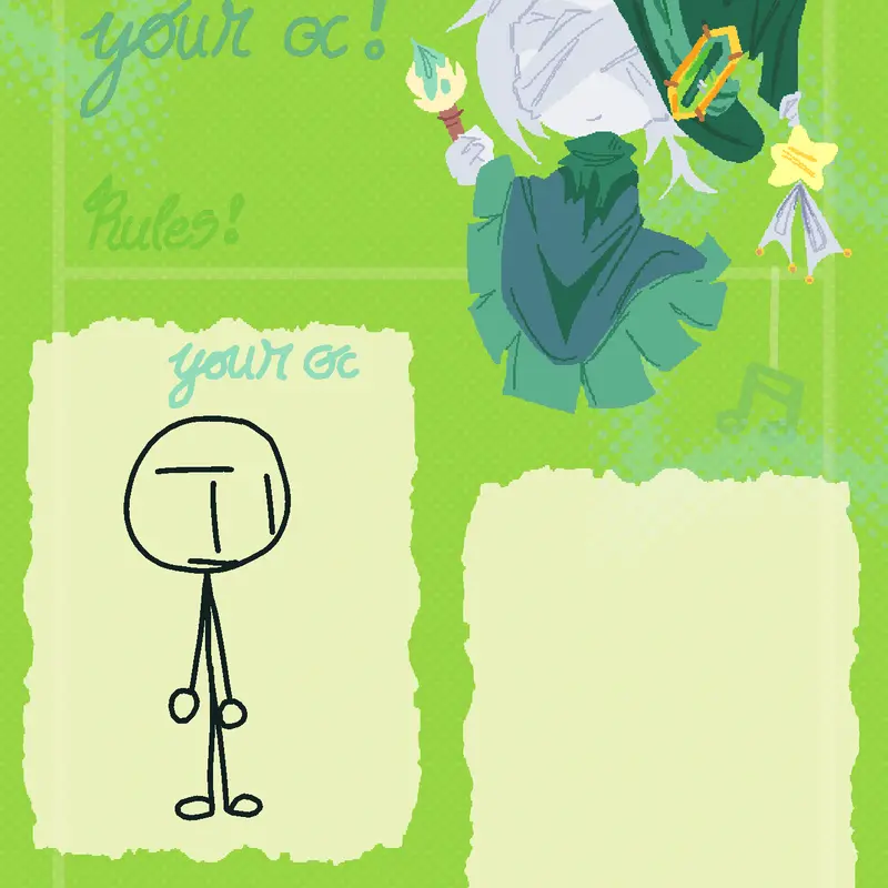 Redrawing your oc by maka by @TRES_official