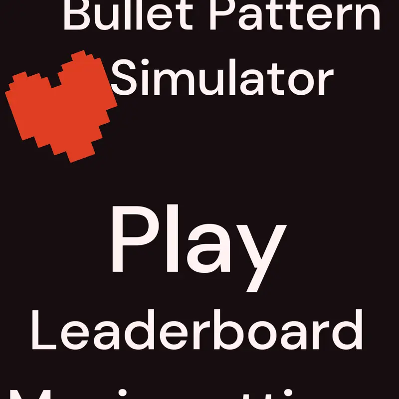 Bullet Pattern Simulator by @Fellzin1223