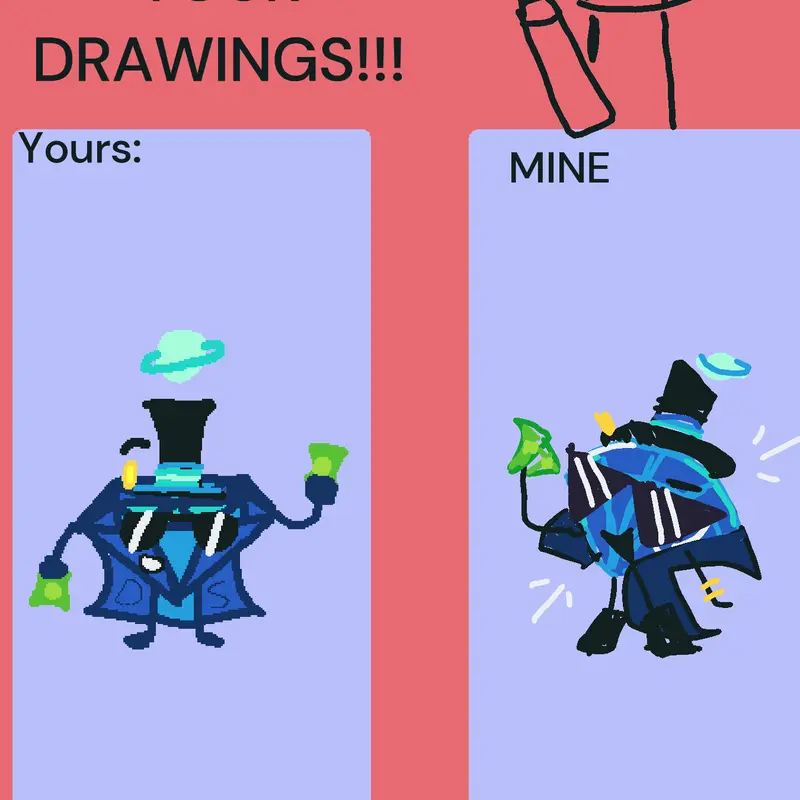 REDRAWING YOUR OCs!! by @DemonicPeanut