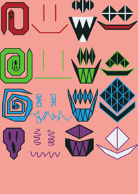 A-60 faces in the my game (anomalies rooms)
