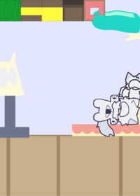 Slime pup hang out