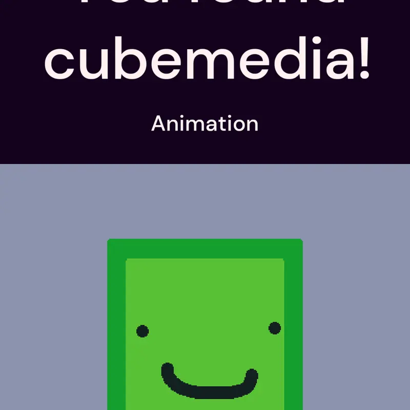 You found cubemedia! by @Aventhecubemaker