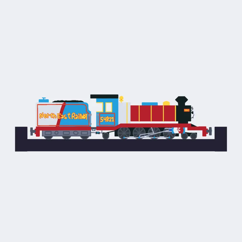 Train by @AhmadTheRailFan_Official