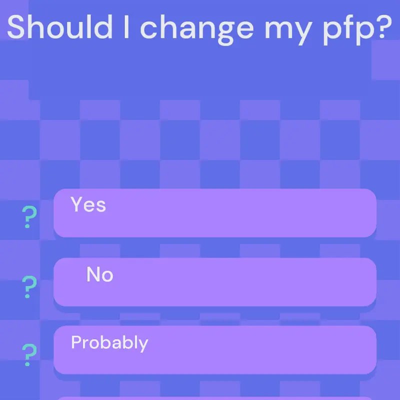 Should I change my pfp? by @happyMilenaAvanesy