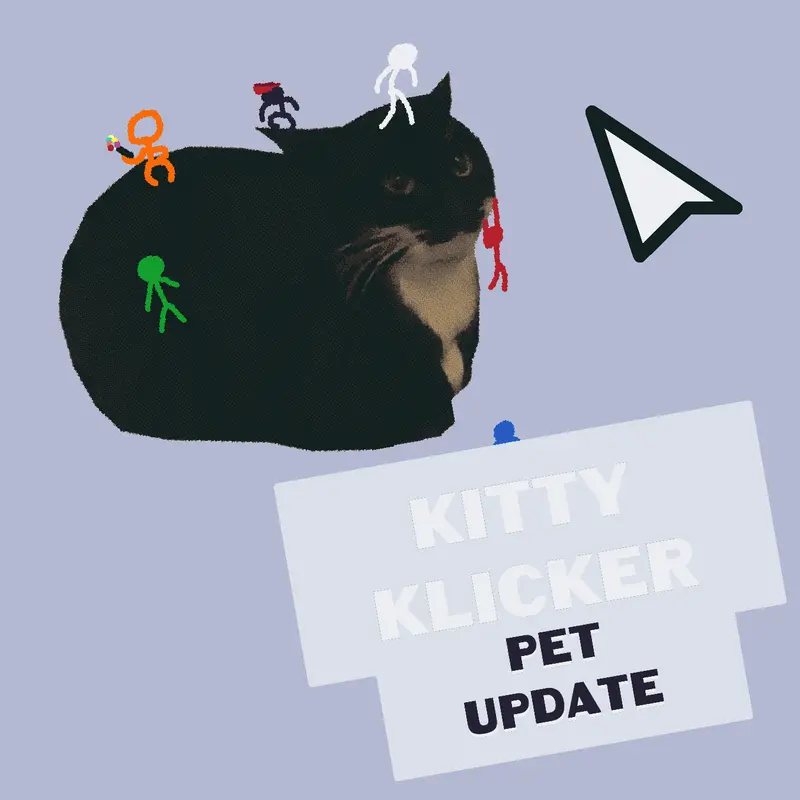 Kitty klicker 🐈‍⬛ by @crippledMuffin56