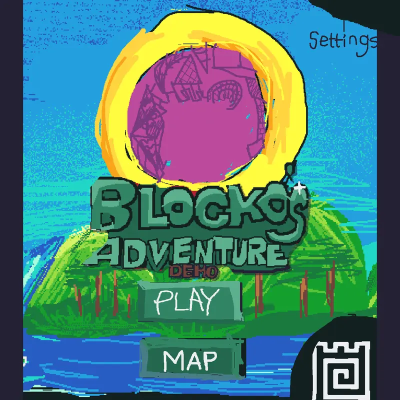Blocko’s adventure by @voshi_609